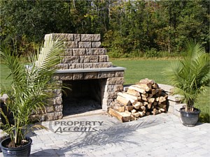 Outdoor Fireplace